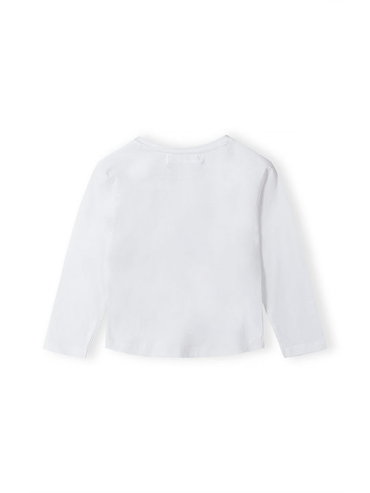 Minoti Kids Blouse Long Sleeve White