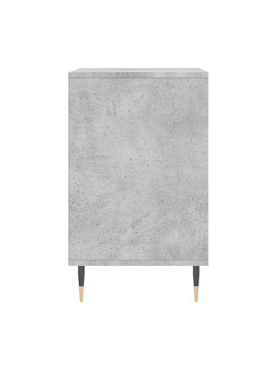 Дървен Обувна рафт Бетон 102x36x60см