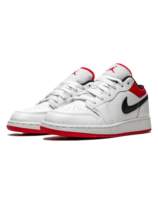 Jordan Air Jordan 1 Low Γυναικεία Sneakers Λευκά