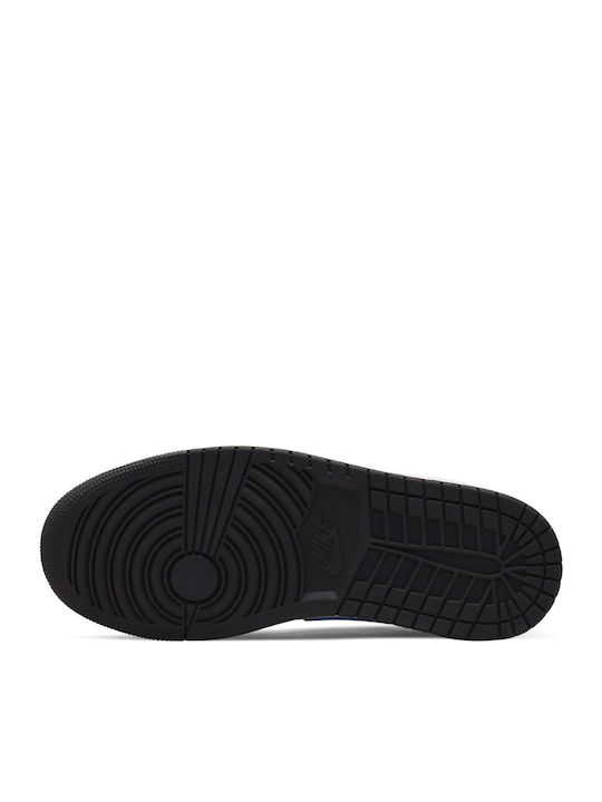 Air  1 Low Adidași Pentru Femei Negri / Albi / Albastru Universitar