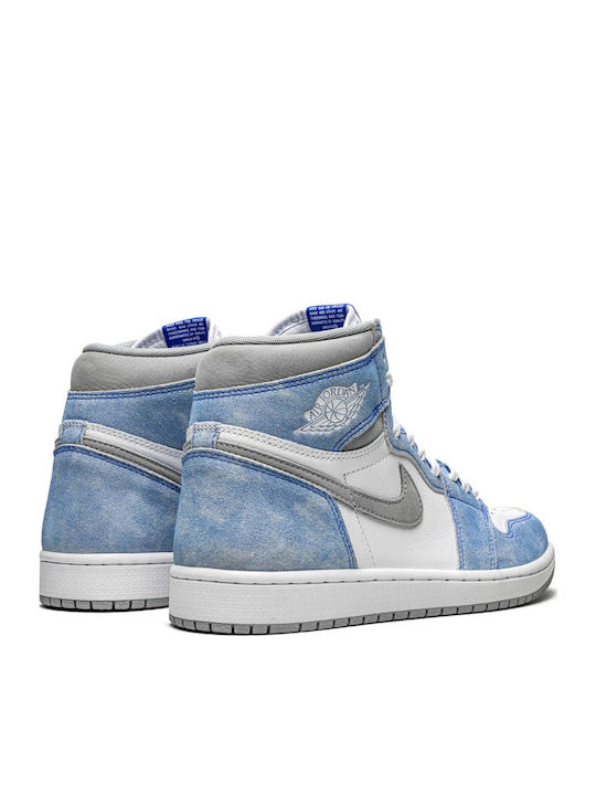 Air  1 Retro High OG Adidași Tip Botine Pentru Bărbați Hyper Royal / Light Smoke Grey / Alb