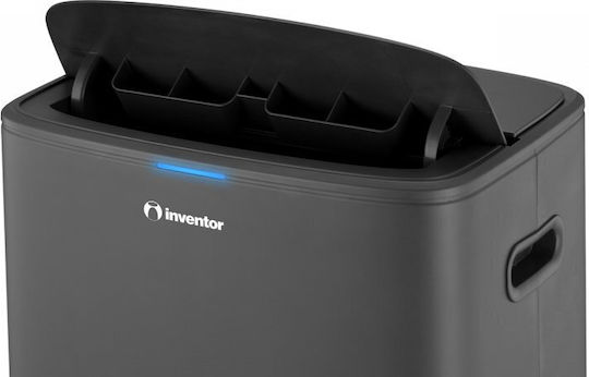 Inventor Stardust Luftentfeuchter mit Kompressor Ionisator und Wi-Fi 20lt Gray