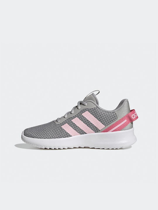 adidas Racer Tr 2.0 Kids Sports Shoes Running with Laces Gray