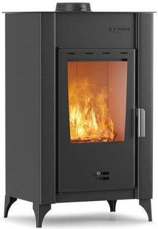 Thermiki ATS 90-20 Steel Wood Stove 16.2kW Black