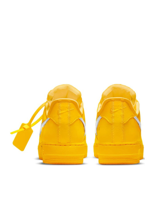 Air Force 1 Sneakers University Gold / Black / Metallic Silver