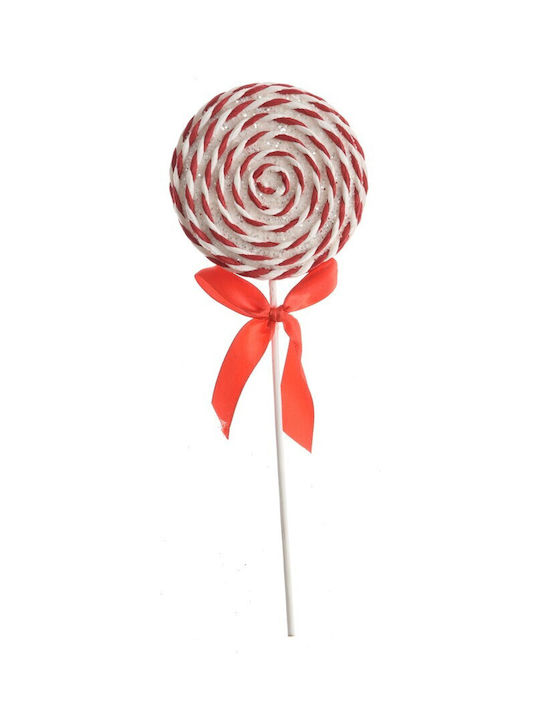 Kaemingk Weihnachtliche Figur Süßigkeiten Rot Länge 9.5cm