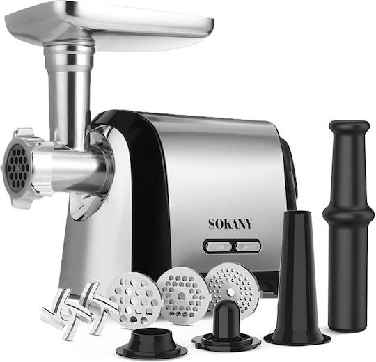 Sokany SK-088 Meat Grinder 3200W Silver