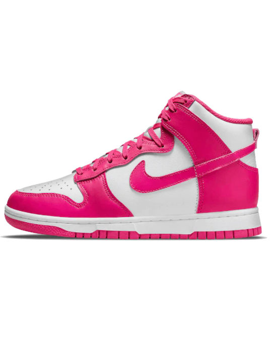 Nike Dunk High Boots White / Pink Prime