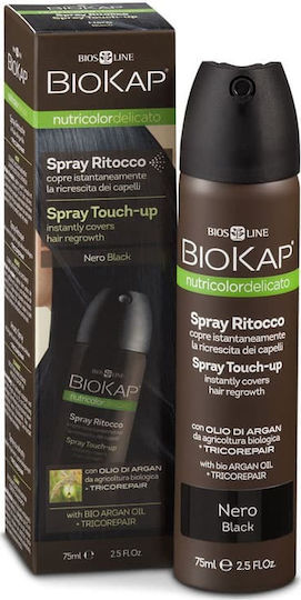 Biosline BioKap Nutricolor Spray Touch-up Προσωρινή Βαφή Μαλλιών σε Spray Light Blond 75ml