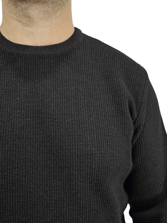 Side Effect Men's Long Sleeve Sweater Brown