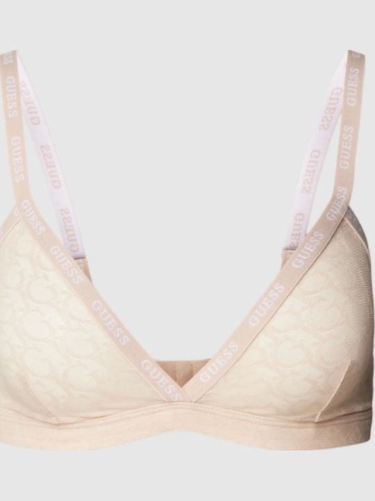 Guess Bralette Σουτιέν Μπεζ Guess Bralette Σουτιέν Μπεζ