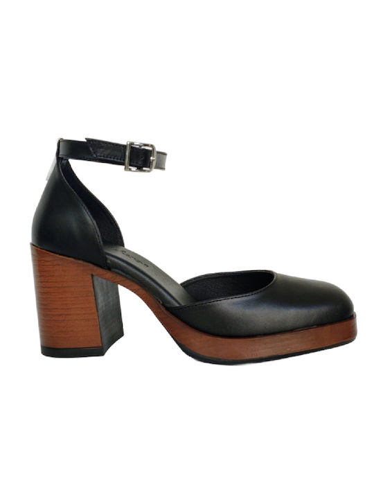 Commanchero Original Leather Black Heels