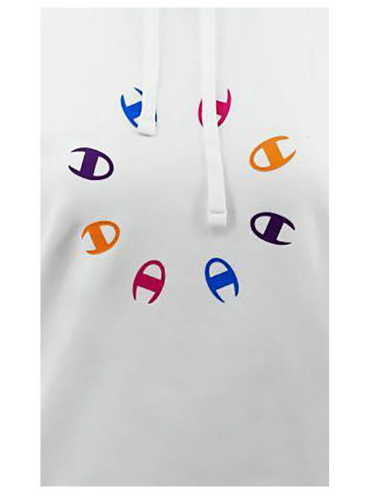 Champion Women's Hooded Sweatshirt White