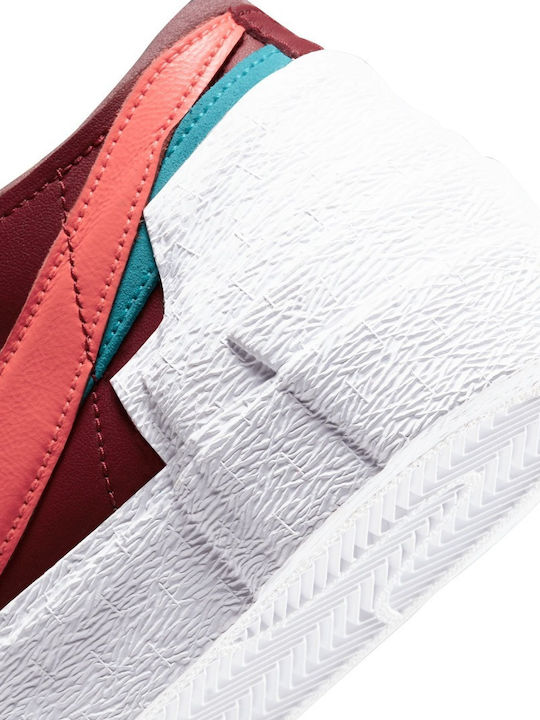 Sacai Low Burgundy