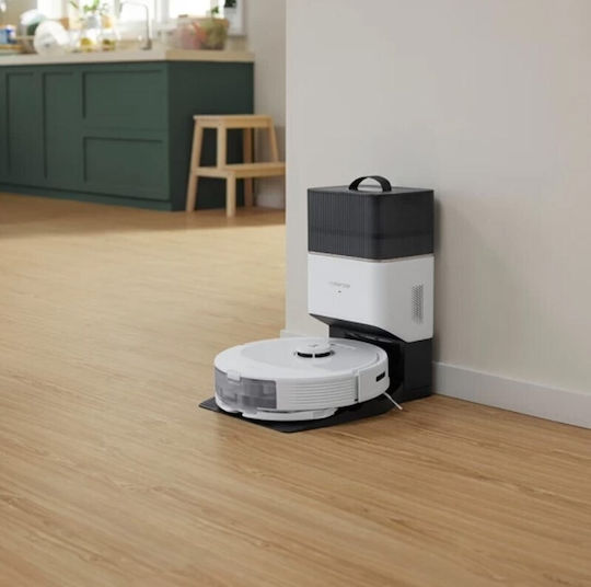 Roborock Q8 Max+ Robot Vacuum Cleaner With Battery Life Up To 240min and Space Coverage Up To 300sq.m White