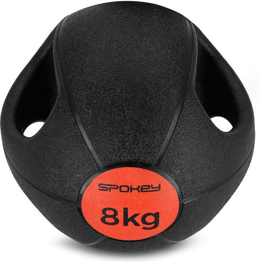 Spokey Gripi Weight Ball Filled Sand Kettlebell от PVC 8кг Черен