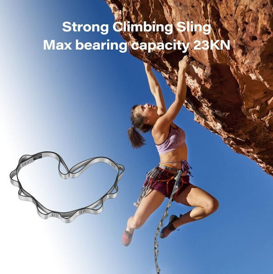 Black Diamond Daisy Chain Nylon Climbing Harness BD390013 Gray All