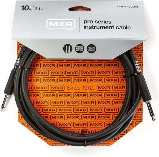MXR Cable 6.3mm male - 6.3mm male 3m DCIX10