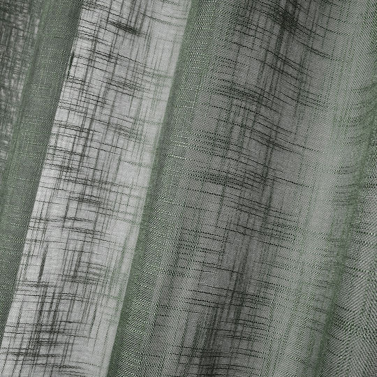 Curtain with Grommets Ontario Turquoise 135x260cm