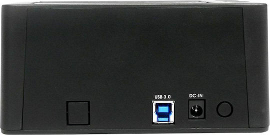 StarTech USB 3.0 Dual Hard Drive Docking Station with UASP Docking Station for 2 Hard Drives SATA 2.5" / 3.5" with Connection USB 3.0 (SDOCK2U33)