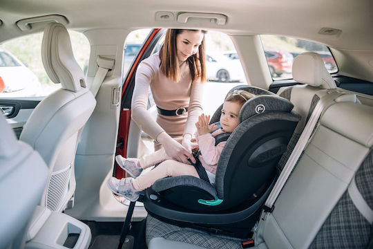 FreeOn Space Καθισματάκι Αυτοκινήτου i-Size με Isofix Orange