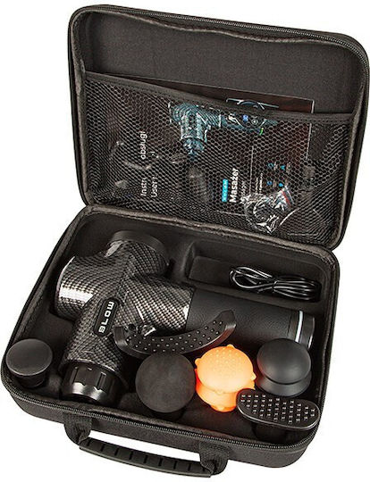 Blow Waffe Massage für den Körper mit Vibration Schwarz