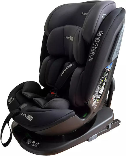 FreeOn Epic Baby Car Seat i-Size with Isofix Black Gray