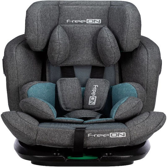 FreeOn Ultima Καθισματάκι Αυτοκινήτου i-Size με Isofix Gray Turquoise