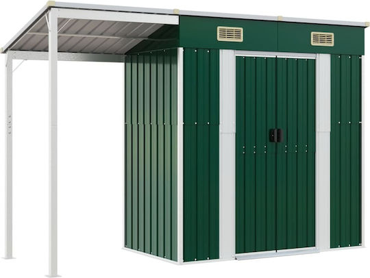Metallisches Gartenhaus Galvanisiert