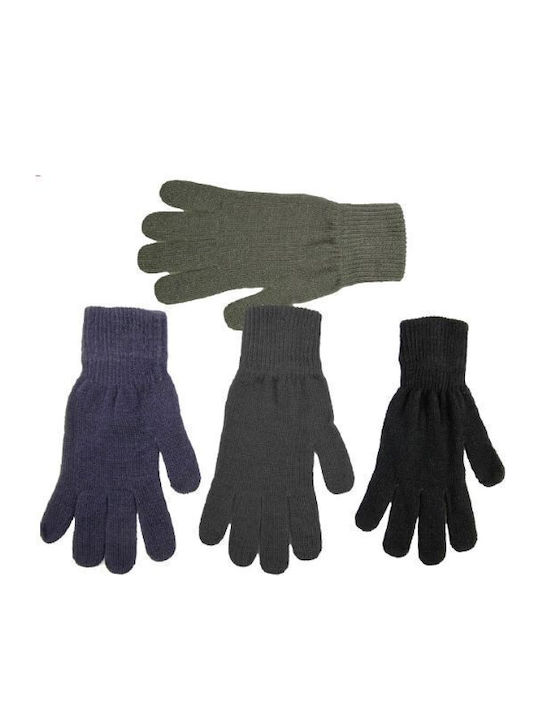 Men's Knitted Gloves Blue