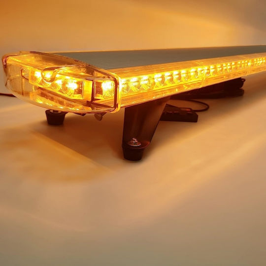 Notfall-Autolichter LED 12V 120cm mit Orange Beleuchtung