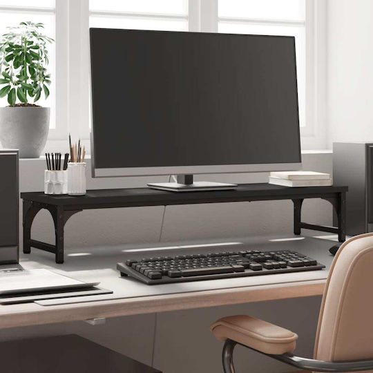 vidaXL Stand Desk Mounted Monitor 85 x 23 x 15,5 cm made of treated wood (834005)