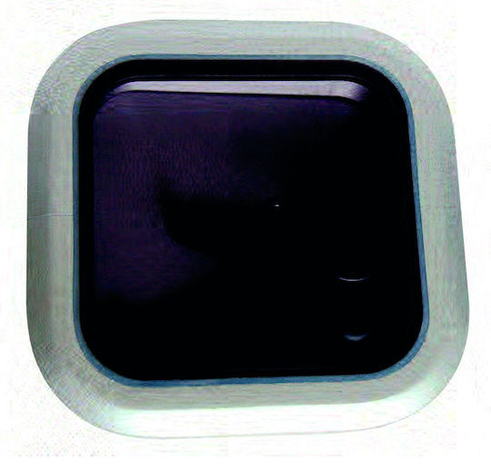 A.Hellas Square Boat Deck Hatch L260xW260mm Silver
