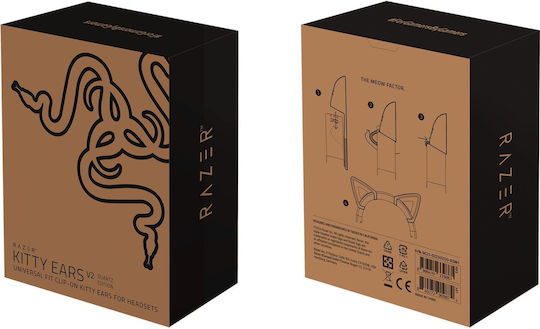 Razer Kitty Ears Headset Accessories Kitty Ears V2 Black Green