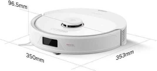 Roborock Q8 Max Robot Vacuum Cleaner with Laser Mapping & 5500Pa Suction Power White