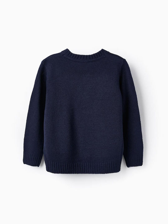 Zippy Kids Sweater Long Sleeve Navy Blue