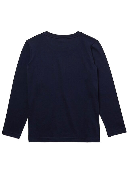 Lacoste Kids Blouse Long Sleeve Navy Blue