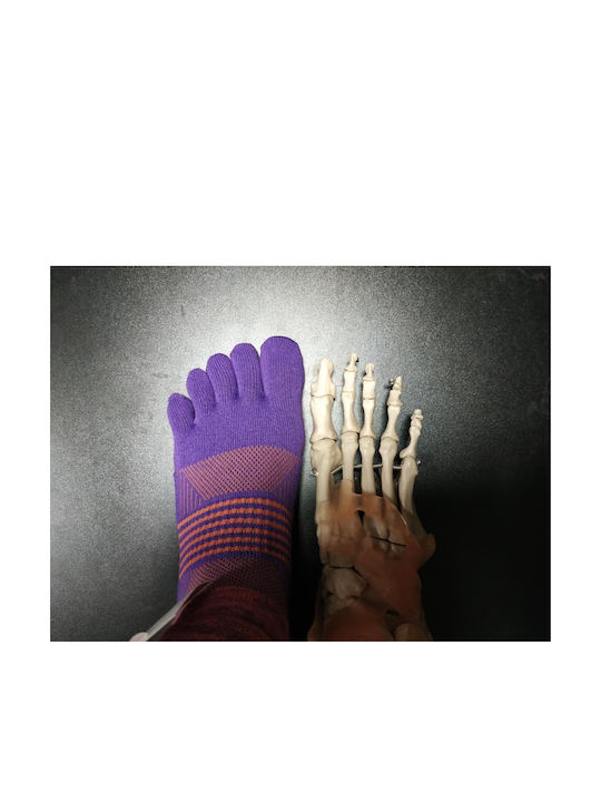 Injinji Trail Midweight Mini-crew Червен 1 чифт