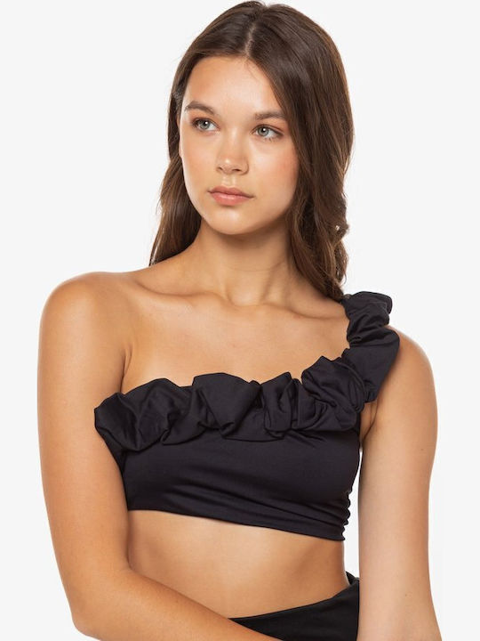 Bikini Cu Un Umăr Negru