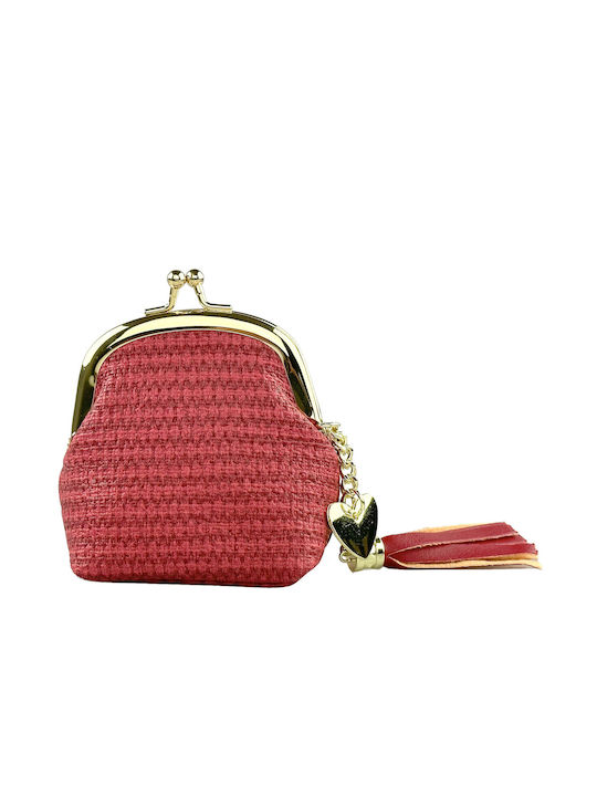 Fragola Klein Frauen Brieftasche Münzen Red Plexis