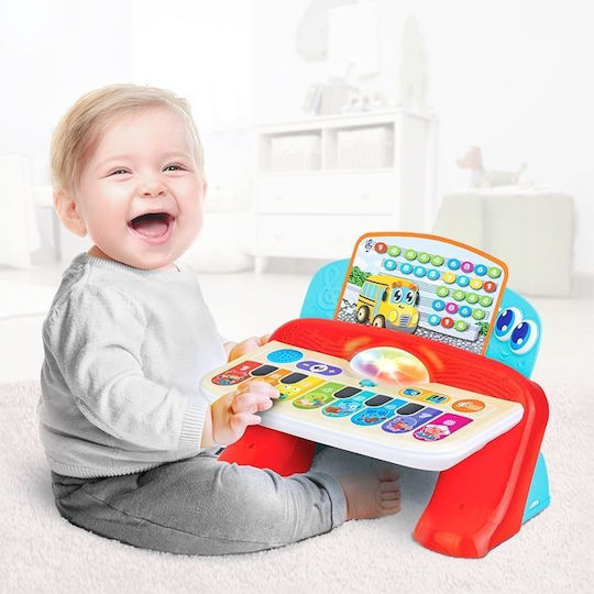 Winfun Musical Instrument Piano with Music, Light, and Sounds for 12++ Months