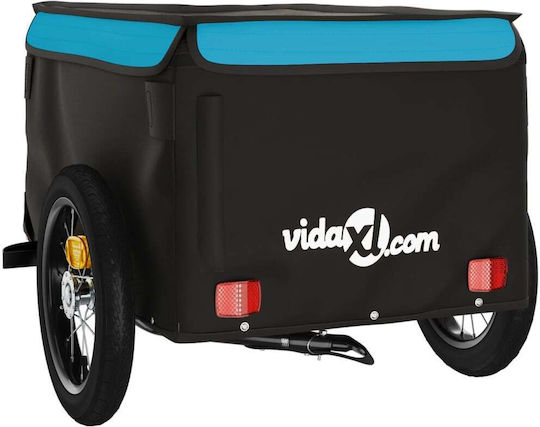 Vidaxl Anhänger Fahrradzubehör Schwarze Blaue 30 Kilo Eisen