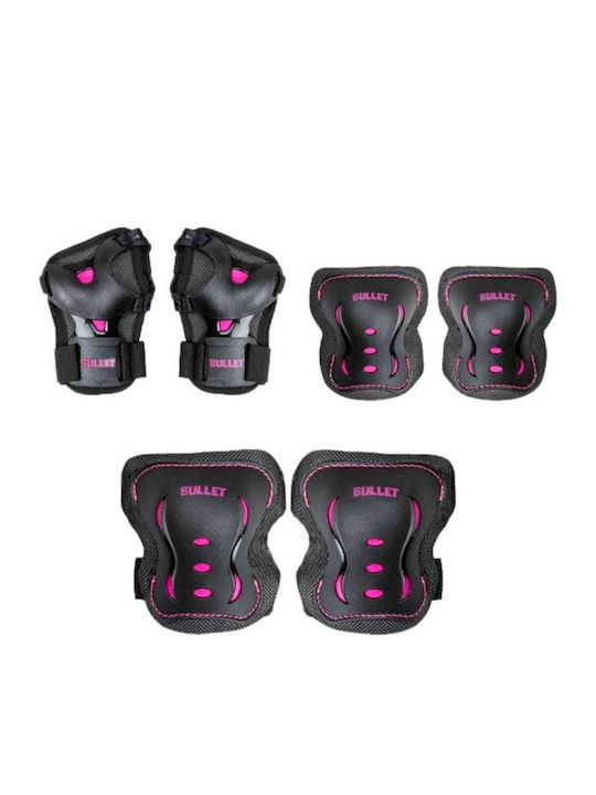 Bullet Children's Protective Gear Set for Rollers Black