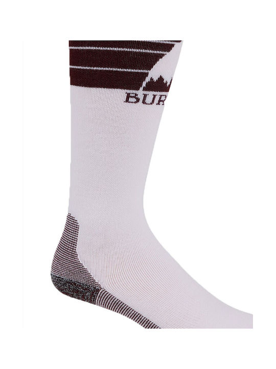 Burton Emblem Șosete de schi și snowboard White 1 Pair