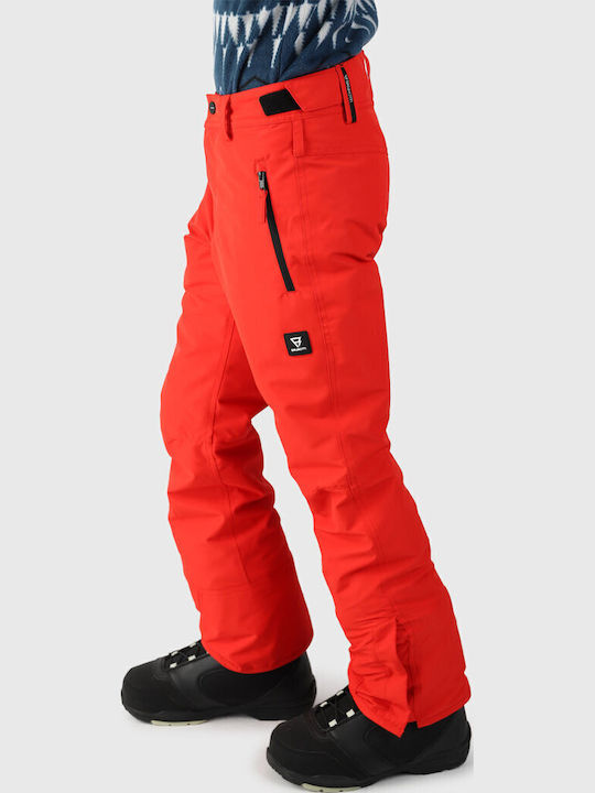 Brunotti Footraily 2323220491-2531 Παιδικό Παντελόνι Σκι & Snowboard Κόκκινο