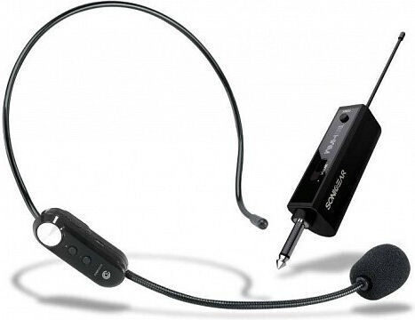 Sonic Gear WMH 100UL Ασύρματο Πυκνωτικό Μικρόφωνο Κεφαλής για Φωνητικά