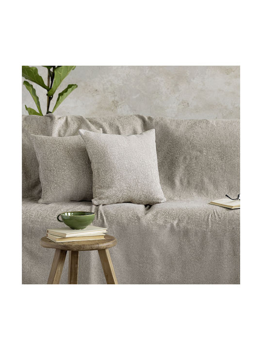 Nima Μαξιλάρι Καναπέ Secret από 100% Βαμβάκι Beige 45x45εκ.