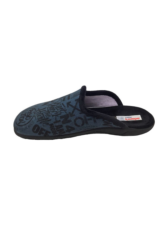 Adam's Shoes Men's Slipper Blue