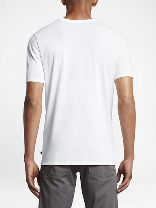 Nike Nike Sb Logo Tee Dri-Fit Tricou Alb