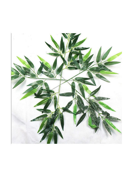 Künstlicher dekorativer Zweig Bamboo Grün 40cm 8Stück